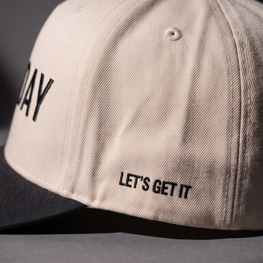 Embroidered Black GAMEDAY Snapback