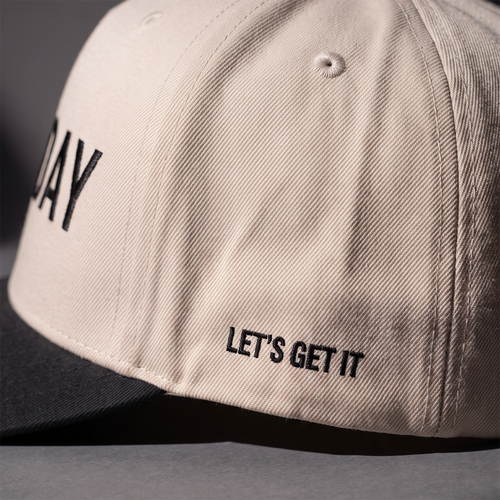 Embroidered Black GAMEDAY Snapback